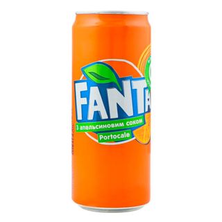 Fanta апельсин 0,33л (банка)