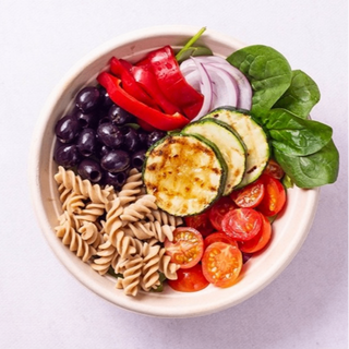 Veggie pasta salad