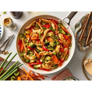 Stir-Fried Chicken With Veg
