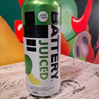 Енергетичний напій Battery Juiced Peach Sour Apple0,5