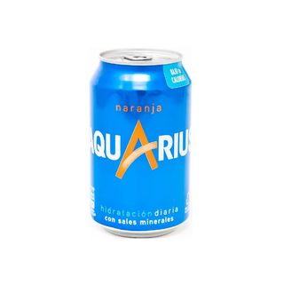 Aquarius Naranja lata 330ml.