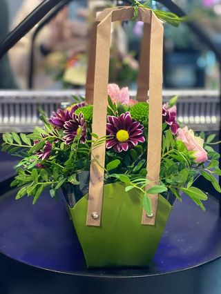 Kwiatowa torebka Uśmiech