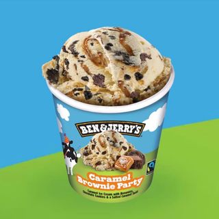 Ben & Jerrys Caramel Brownie Party (465ml)