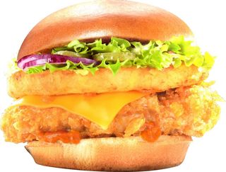 Menú Burger Original Luisiana Chicken 