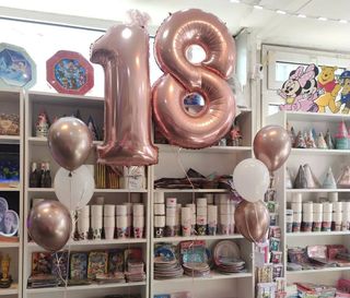 Srednji brojevi i 2 veze balona gumenih