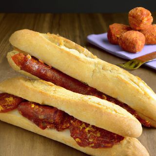 Bocadillo Chorizo Frito