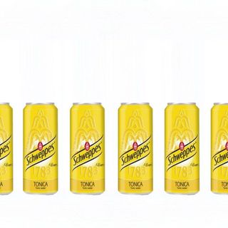 6 x lattina di Schweppes tonica