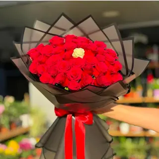 Red Tamo flowers 