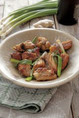 44. Pato Con Cebolleta Y Jengibre