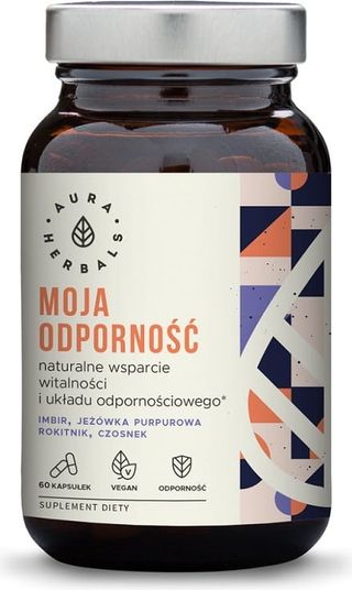 Moja odporność wsparcie witalności i układu odpornościowego 60 kapsułek 52 g Aura Herbals