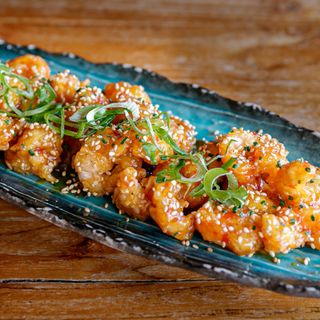 Langostinos crispy picante