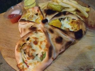 Cornet Escalope jambon Champignons