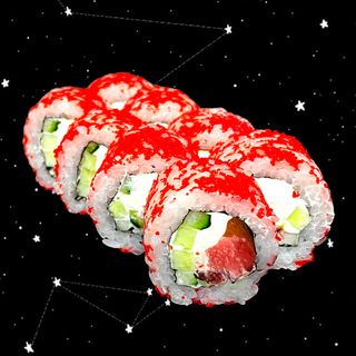 Рол Каліфорнія в ікрі з тунцем (260г)