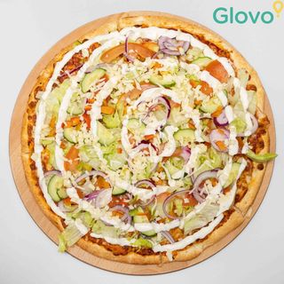 13. Pizza Sałata na kurczaku 24cm