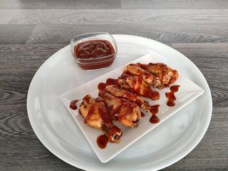Sweet BBQ Wings (6 Uds.)