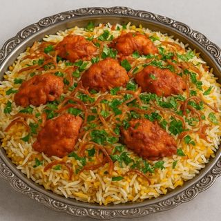 Biryani de pollo 