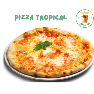 Pizza Tropical familiar.