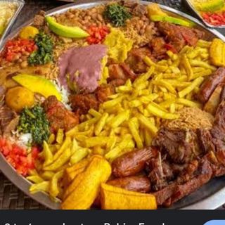 Both local and fast foods lusaniya 