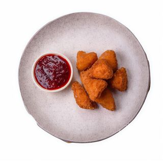 Tetilla Frita Con Mermelada De Frutos Del Bosque (4 Uds.)