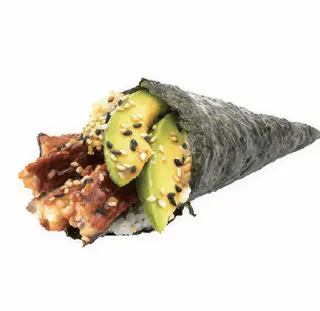43.Temaki De Anguila Y Aguacate (1 Pza.)