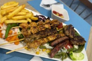 Piatto spiedini di manzo