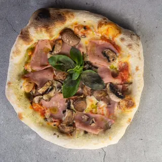 Pizza Prociuto Porto Bello (30 Cm.)