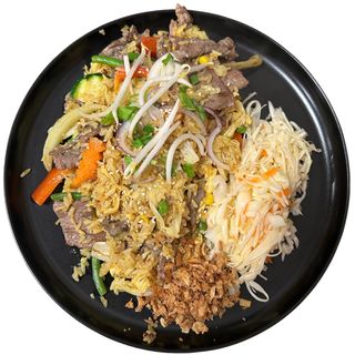 Ryż smażony z wołowiną