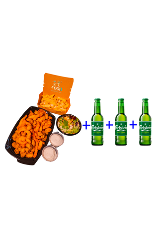 Meniu big cu mix crispy de fructe de mare 1800g