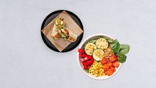 Zestaw Wrap + sałatka