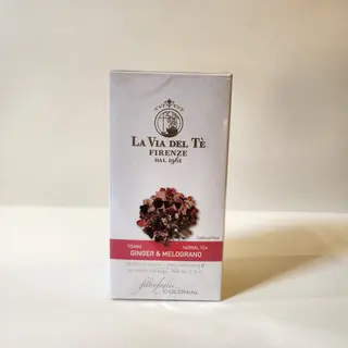 Tisana ginger e melograno astuccio filtri