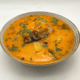 Ciorba de cartofi cu afumatura - 450ml