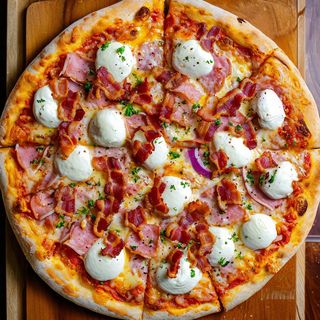 Pizza Carbonara (30 Cm.)