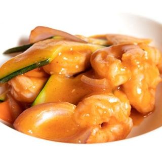 Gamberi in salsa thailandese