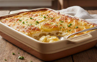Cartofi gratinati cu smantana