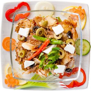 Salad z kurczakiem