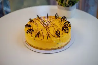 Cheesecake orange torta