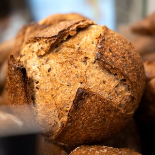 Pan 100% Integral Biológica con Lino Oscuro