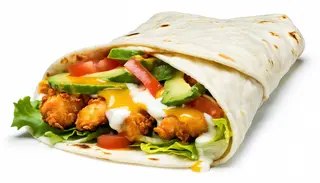 Tacos cordon bleu + frite+ soda