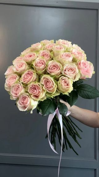 25 trandafiri "Pink Mondial"