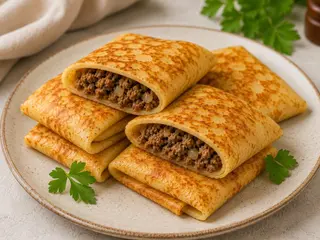 Блинчики с мясом (180г)