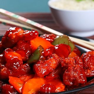 Costillas Con Salsa Agridulce