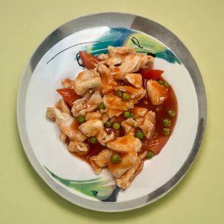 166. Pollo in salsa agrodolce