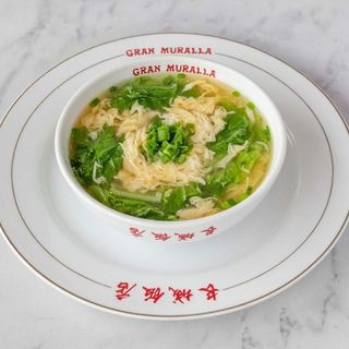 Sopa de Huevos Revueltos