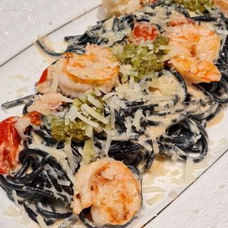 Паста з креветками