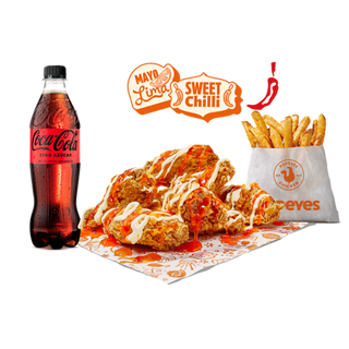 Menú 6 Alitas Mayo Lima & Sweet Chili