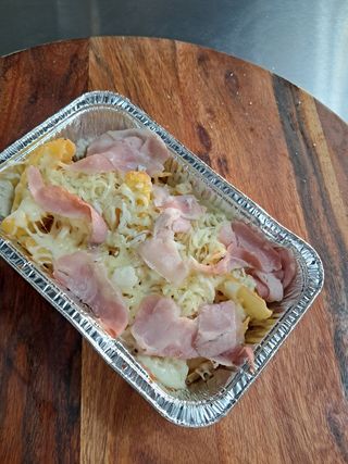 Cartofi cu bacon si mozzarella