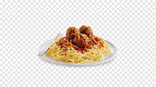 Паста с фрикадельками