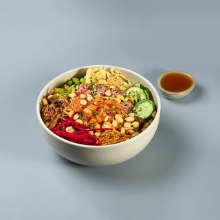 Spicy Tuna and Salmon Bowl