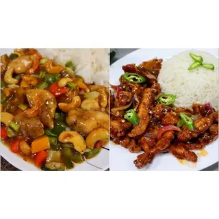 Dry Chili Pork With Cashew Nuts