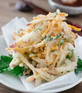 Tempura kakiage